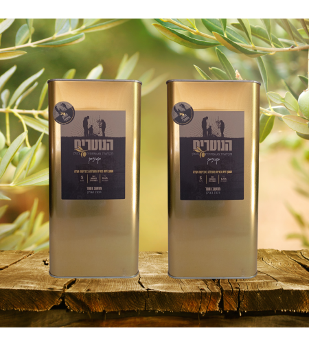 2 פחים של 5 ליטר קורנייקי/ארבקינה