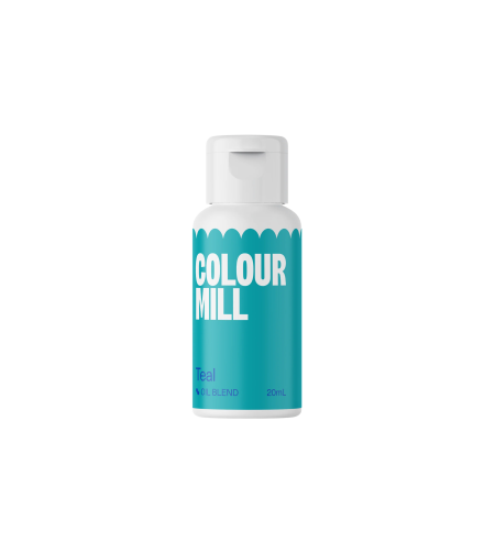 צבע מאכל ג'ל לשוקולד Colour Mill טורקיז כהה Teal - כשר