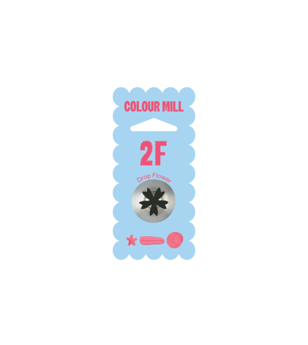צנטר 2F בצורת פרח בגודל בינוני