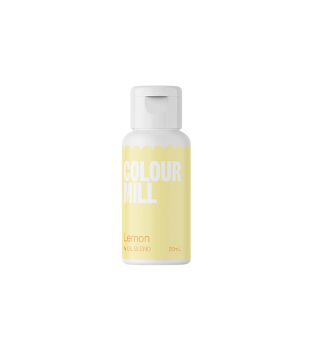 צבע מאכל ג'ל לשוקולד Colour Mill לימון Lemon - כשר