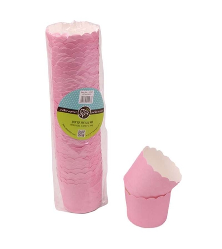 חבילת 40 עטרות קרטון לאפיה 7/5.5 ס