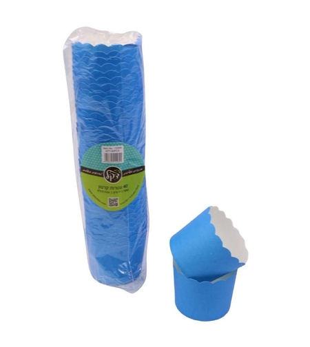 חבילת 40 עטרות קרטון לאפיה 7/5.5 ס