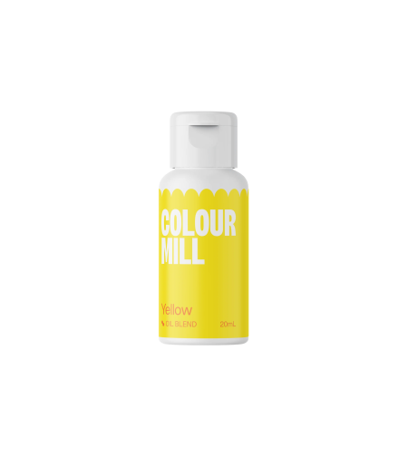 צבע מאכל ג'ל לשוקולד Colour Mill צהוב Yellow - כשר