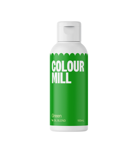 צבע מאכל ג'ל לשוקולד Colour Mill ירוק Green - כשר - 100 מ״ל