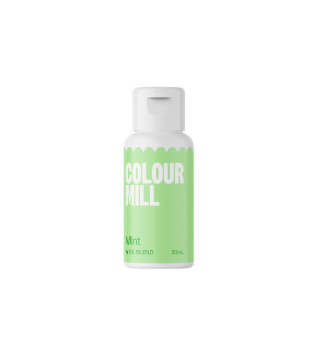צבע מאכל ג'ל לשוקולד Colour Mill מנטה Mint - כשר