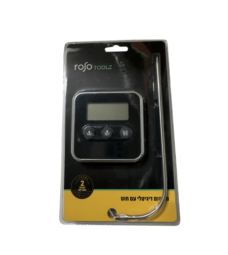 מדחום דיגיטלי עם חוט – Roso Toolz