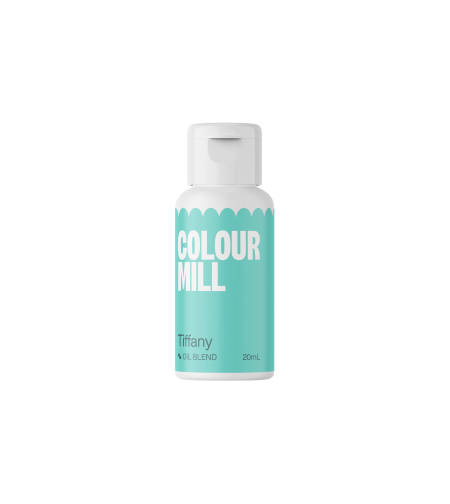 צבע מאכל ג'ל לשוקולד Colour Mill טורקיז בהיר Tiffany - כשר
