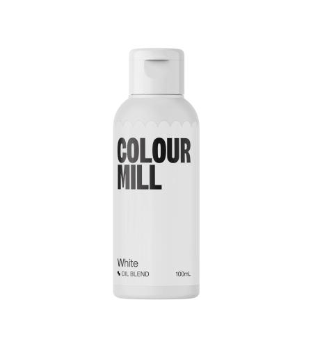 צבע מאכל ג'ל לשוקולד Colour Mill לבן White - כשר 100 מ״ל