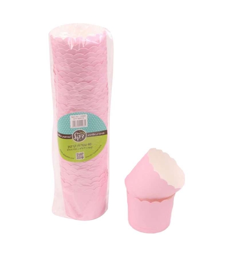 חבילת 40 עטרות קרטון לאפיה 7/5.5 ס