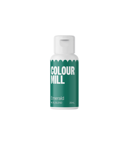 צבע מאכל ג'ל לשוקולד Colour Mill  ירוק עז Emerald - כשר