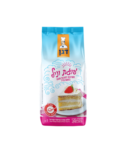 תערובת להכנת עוגה בטעם וניל