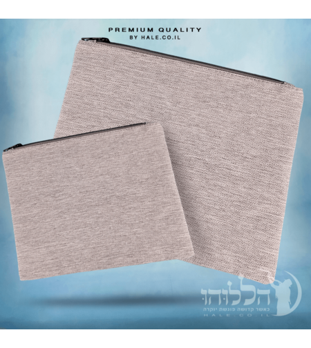 סט כיסוי לטלית תפילין ועטרה פשתן – דגם 234