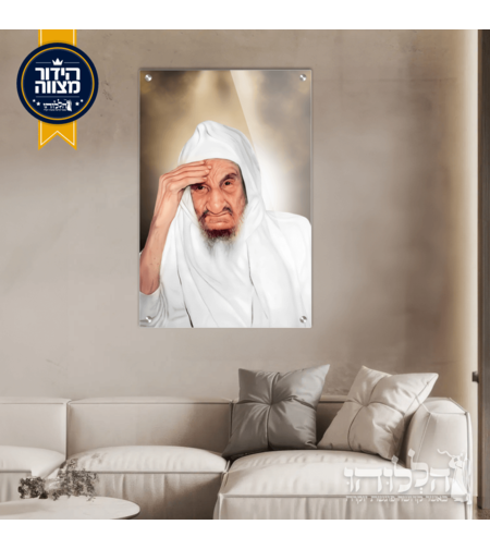 תמונת זכוכית מרהיבה הבבא סאלי דגם 3043