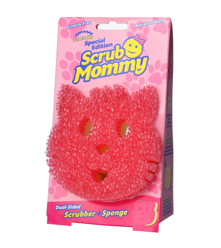 ספוג Scrub Daddy בצורת חתול
