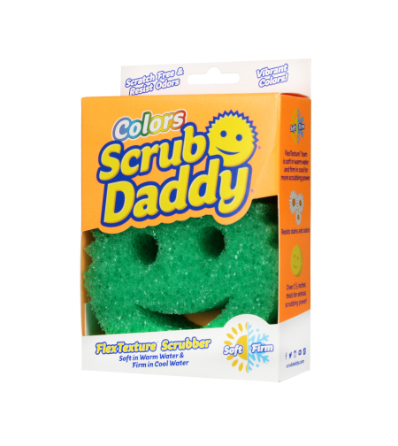 ספוג ניקוי Scrub Daddy בשלושה צבעים