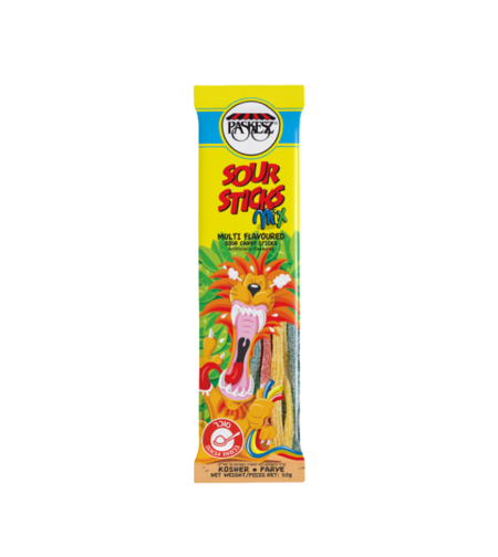 סאוור סטיקס חמצוצים בטעם פירות