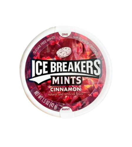 אייס ברייקרס סוכריות מרעננות בטעם קינמון ומנטה