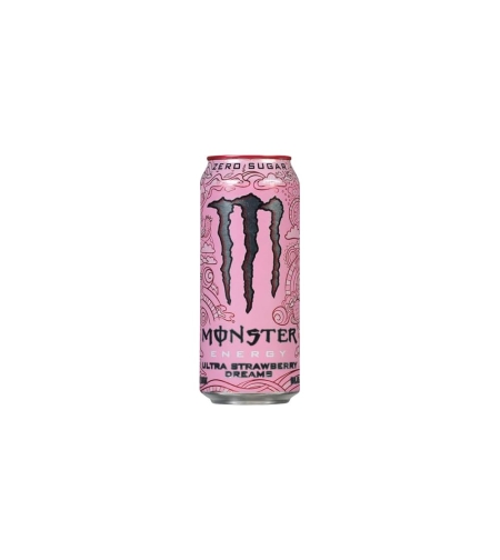 Monster Energy Ultra Strawberry Dreams מונסטר תות שדה
