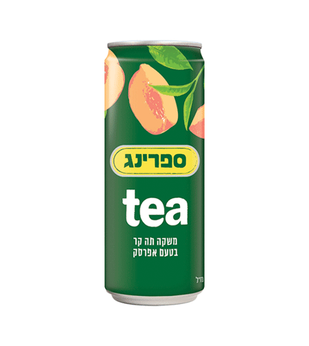 ספרינג תה בטעם אפרסק