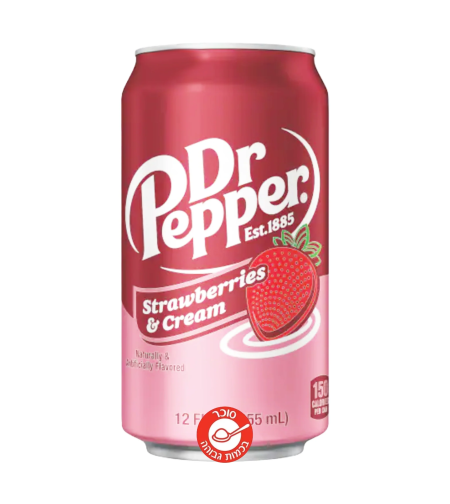 דר' פפר בטעם שמנת תות