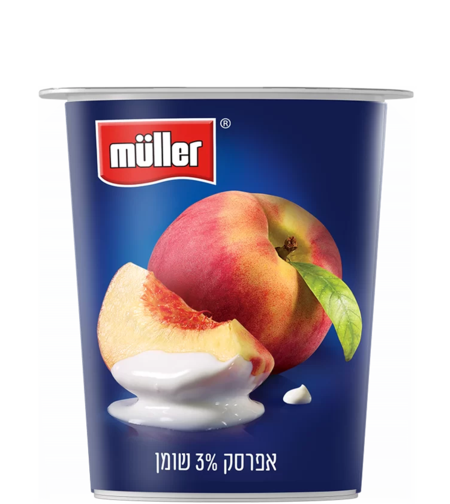 מעדן אפרסק 3% שומן
