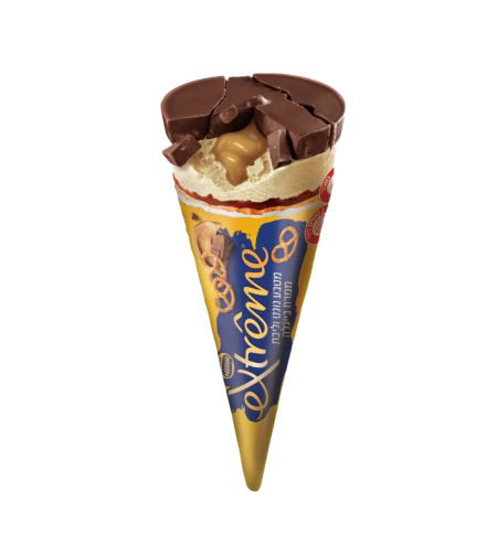Nestlé Extreme  מטבע נוגט וליבת ממרח בייגלה