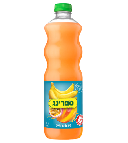 ספרינג פירות טרופים 1.5ל