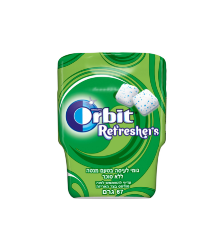 אורביט רפרש בטעם מנטה עדינה