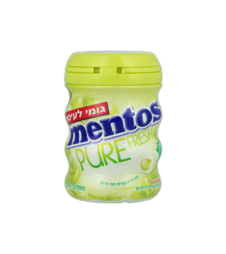 מנטוס פיור פרש בטעם ענבים ירוקים