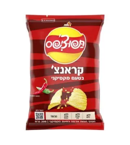 תפוצ'יפס קראנצ' בטעם מקסיקני