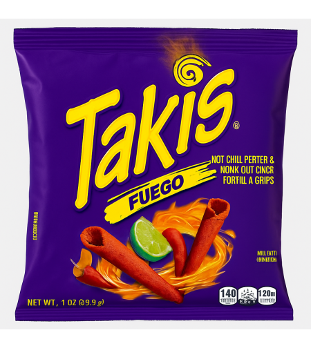 טאקיס 90 גרם Fuego