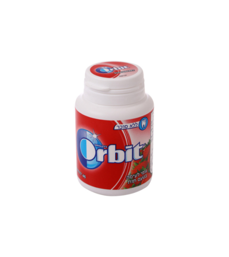 אורביט מסטיק בטעם תות