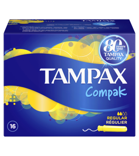 טמפונים טמפקס קומפק 16 יח