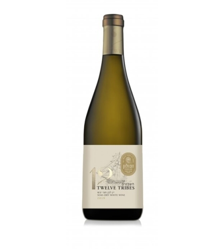 12 השבטים יין לבן יבש ישראלי