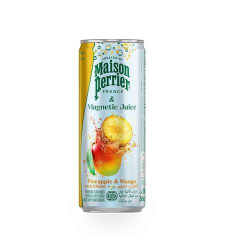 פרייר סודה בטעם מנגו ואננס Maison Perrier