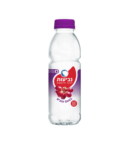 נביעות בטעם ענבים 500 מ