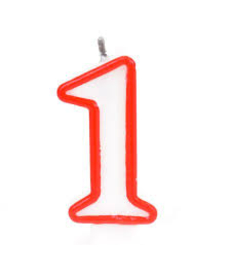 נר של הספרה 1