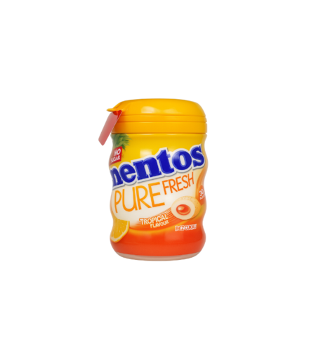 מנטוס פיור פרש בטעם פירות טרופיות