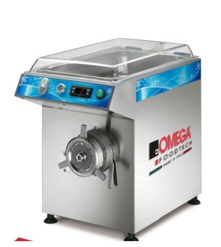 מטחנה לבשר, עם מדחס לקירור ראש 32 תוצרת OMEGA איטליה