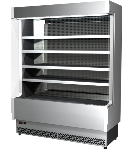 חלבייה פתוחה, חזית גימור נירוסטה 100X60