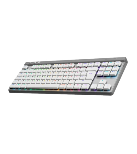 מקלדת גיימינג אלחוטית LOGITECH G515 LIGHTSPEED TKL WHITE