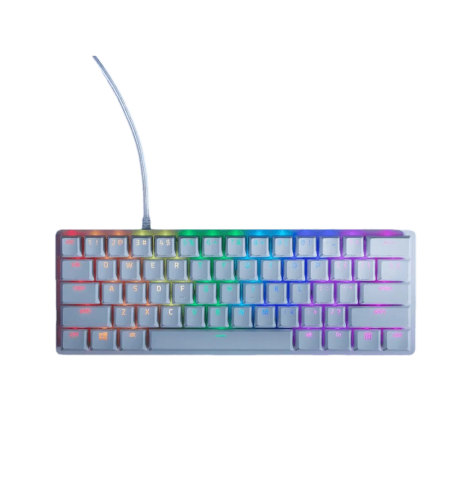 מקלדת גיימינג RAZER Huntsman MINI WHITE