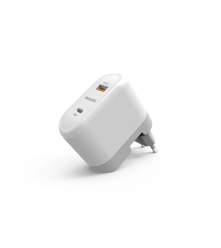 מטען סלולר PHILIPS PD18W + QC3.0A USB-C