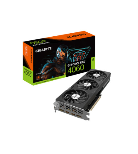 כרטיס מסך GIGABYTE RTX4060 GAMING/AERO 8GB