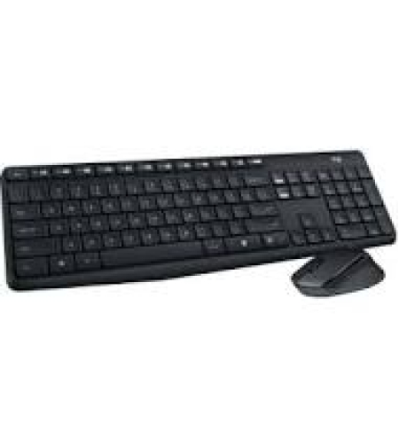 מקלדת + עכבר אלחוטיים LOGITECH MK315 QUIET