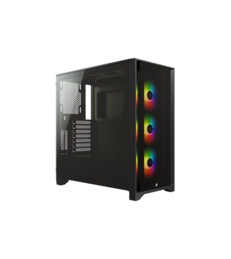 מארז מחשב Corsair iCUE 4000X RGB TG BLACK