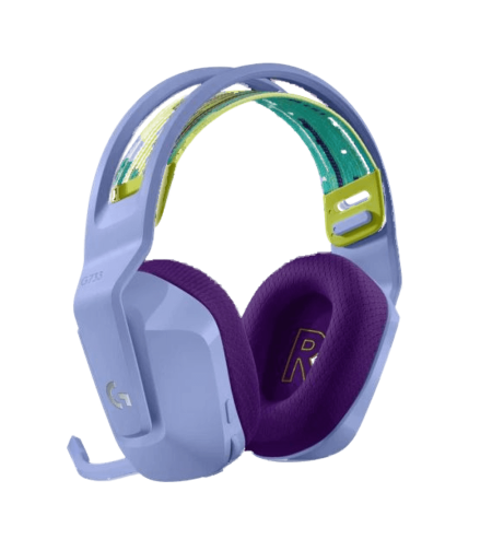 אוזניות גיימינג אלחוטיות סגול LOGITECH G733 PURPLE