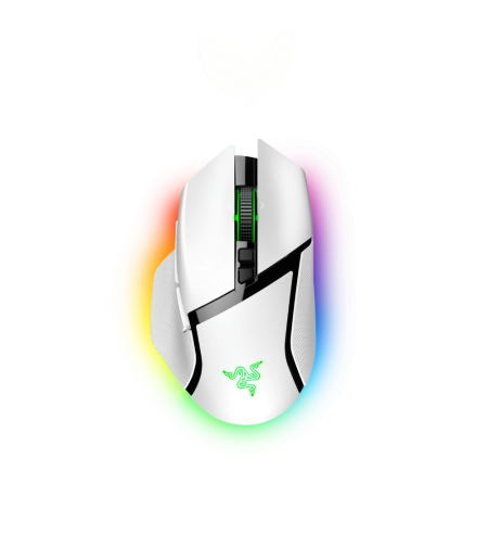 עכבר גיימינג אלחוטי לבן Razer Basilisk V3 Pro
