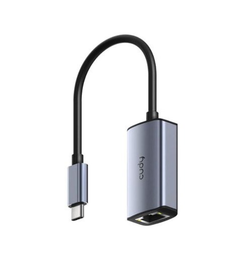 כרטיס רשת CUDY UE10C USB-C to Gigabit Ethernet Adapter