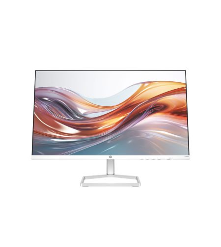 מסך מחשב + רמקולים HP 24' 524SA FHD IPS VGA/HDMI/SPEAKERS/WHITE